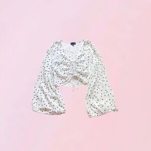 lucy paris ⋆ polka dot top